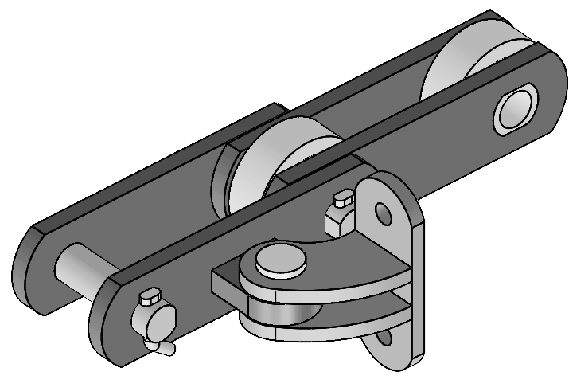 Intermediate Carrier Roller Chains