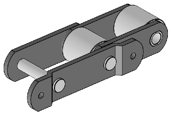 Continuous Discharge Double Strand Elevator Chains
